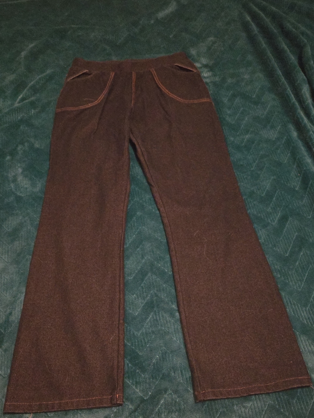 Wide-Leg Pants with Front Pockets